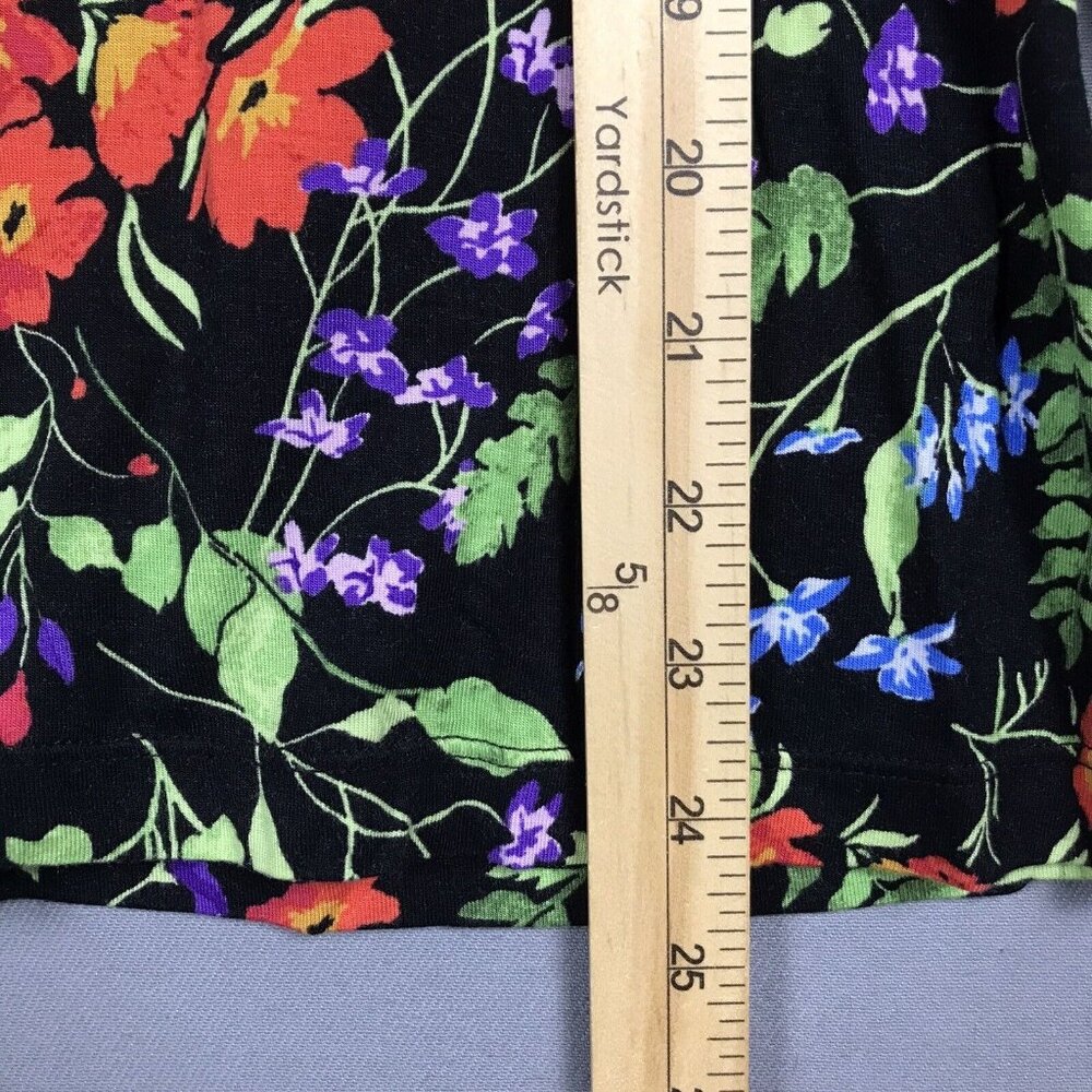 Anthropologie Maeve Floral Blouse with Sheer Gathered Sleeves - Picture 12 of 16